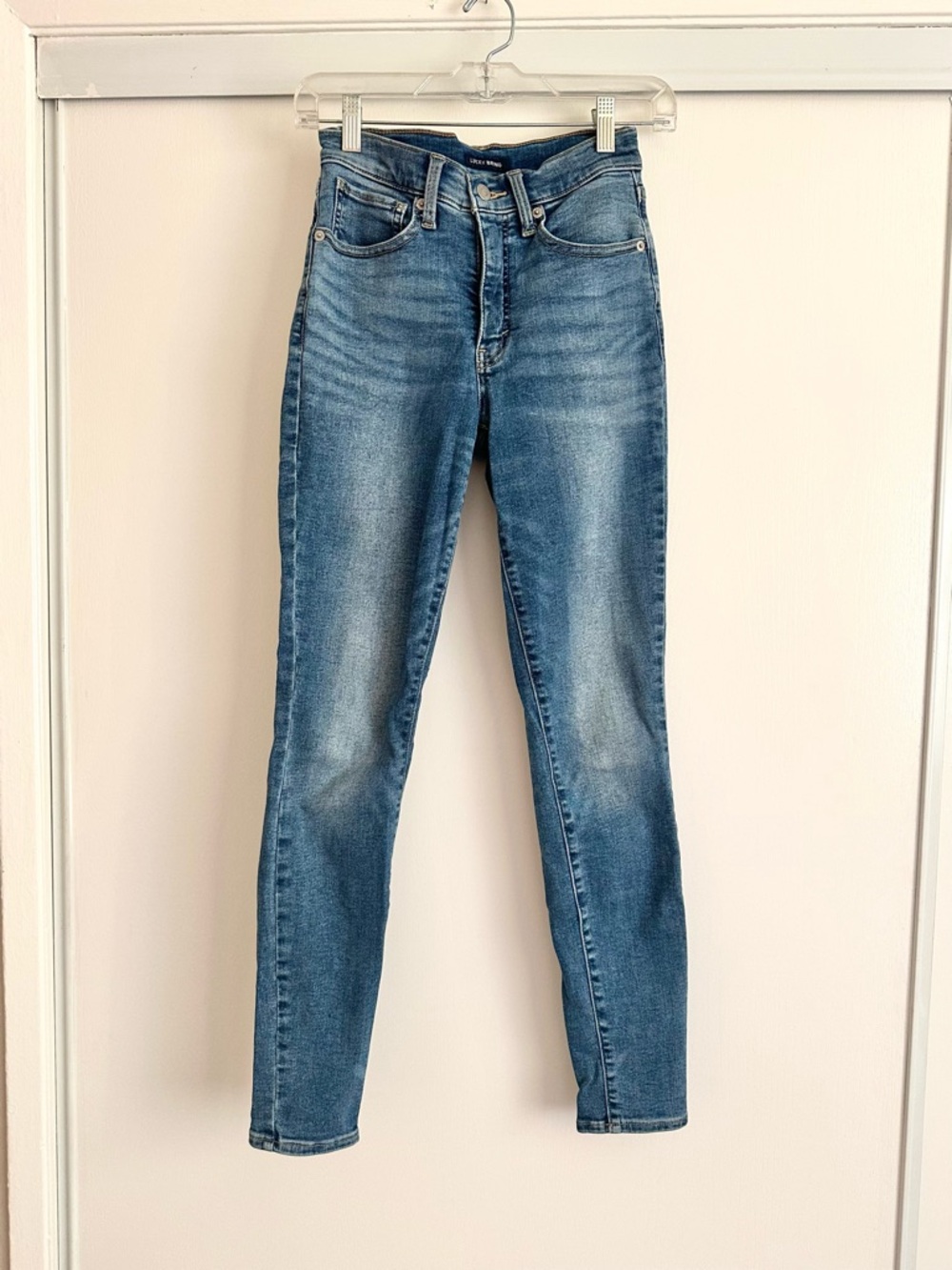 Lucky Brand Women's Sz 4/26 R High Rise Skinny Jeans